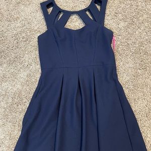 Betsy Johnson Navy Dress